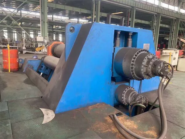 數控四軸卷板機WB12K-60-3000泰安華魯鍛壓機床