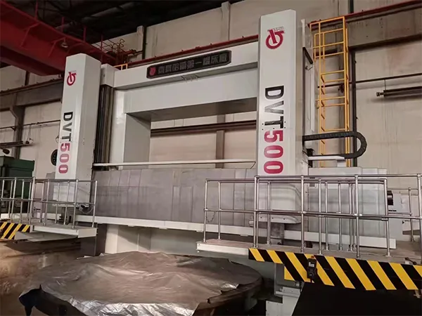 二手機床齊重5米雙柱數控立車DVT500X31/40齊重數控